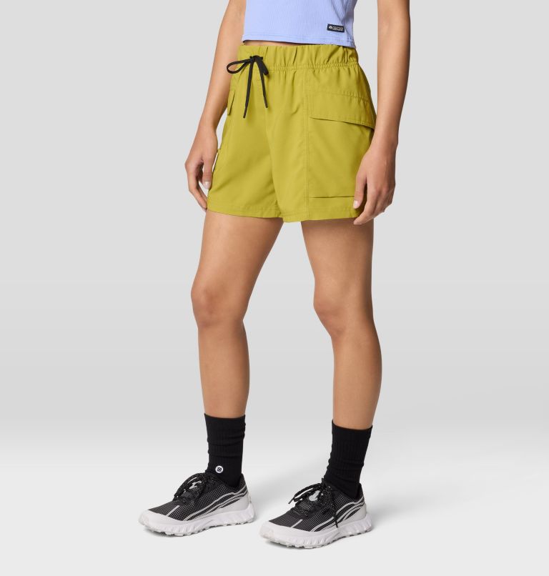 Women's Trail Sender Short, Color: Moon Moss, image 5