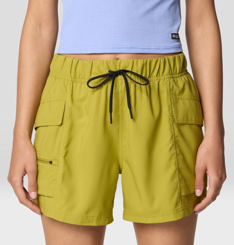 Women's Trail Sender Short, Color: Moon Moss, image 6