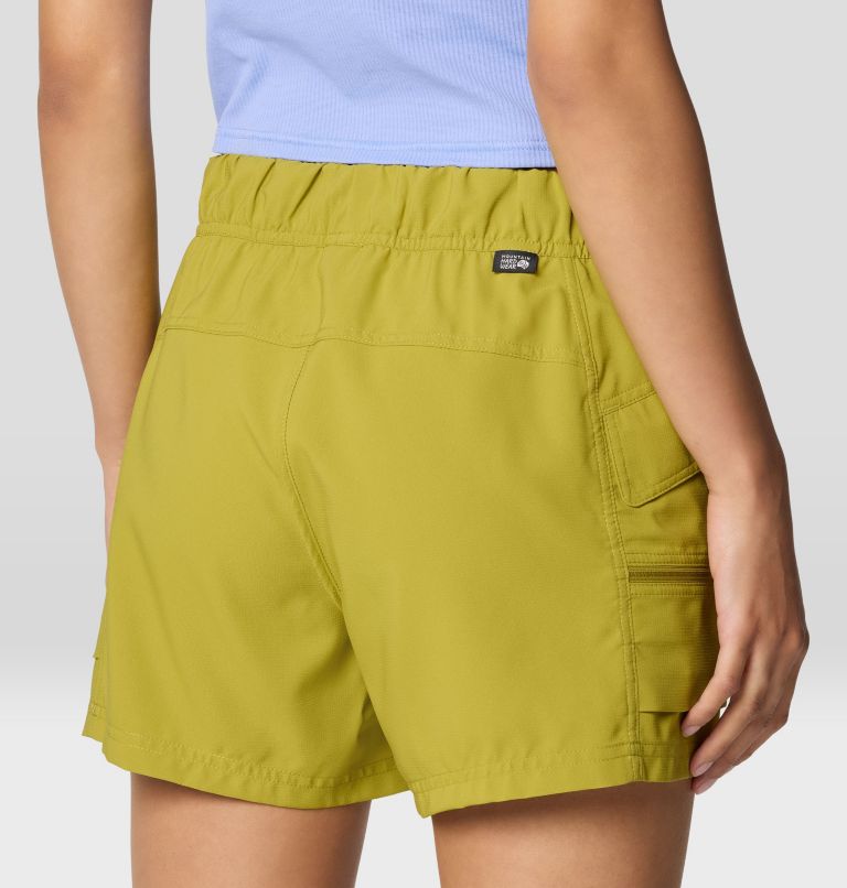 Women's Trail Sender Short, Color: Moon Moss, image 7
