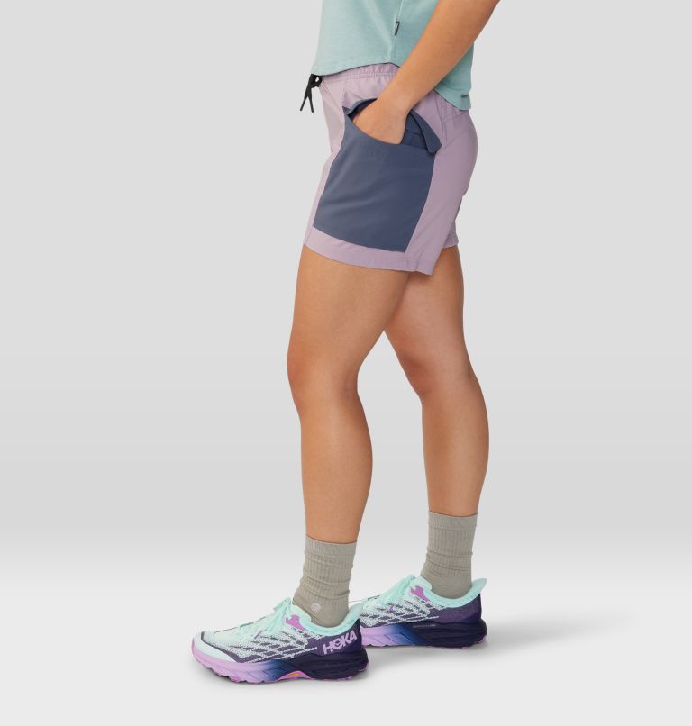 Women's Trail Sender Short, Color: Daze, Blue Slate, image 4
