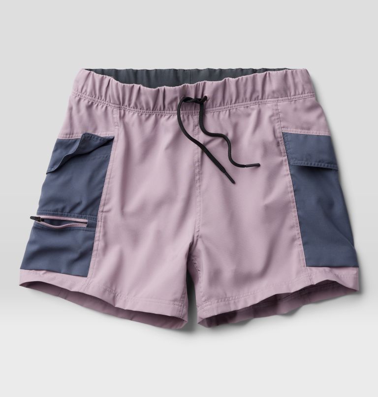 Women's Trail Sender Short, Color: Daze, Blue Slate, image 2