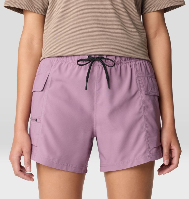Women's Trail Sender Short, Color: Dark Daze, image 6