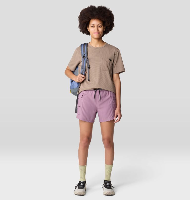 Women's Trail Sender Short, Color: Dark Daze, image 2