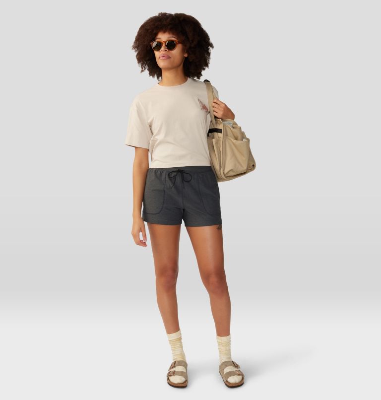 Women's Chillaction Short, Color: Black Heather, image 6