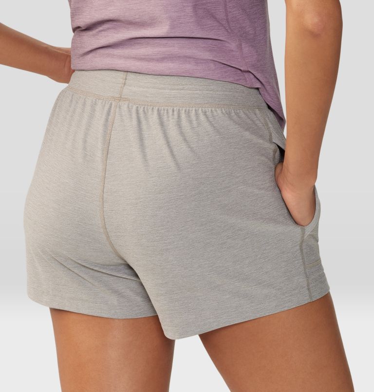 Women's Chillaction Short, Color: Dunes Heather, image 5