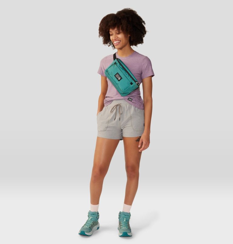 Women's Chillaction Short, Color: Dunes Heather, image 6