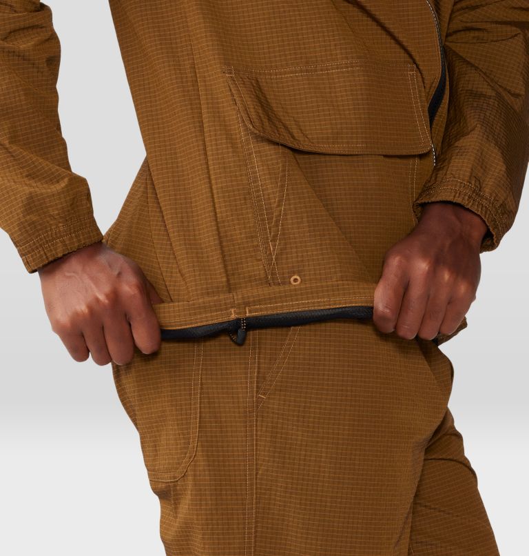 Men's Stryder Full Zip, Color: Copper Clay, image 6