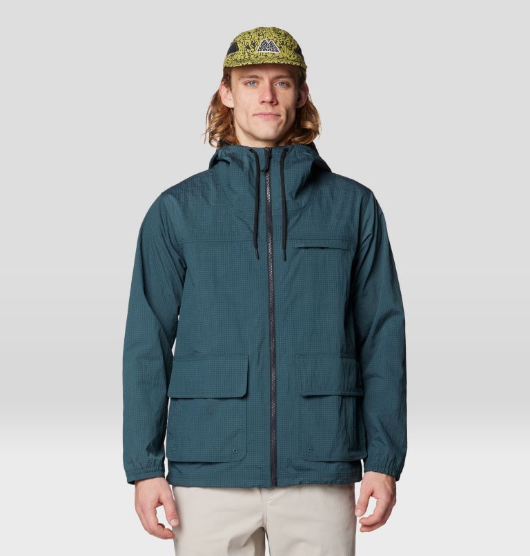 Men's Stryder Full Zip, Color: Blue Pine Ripstop, image 8