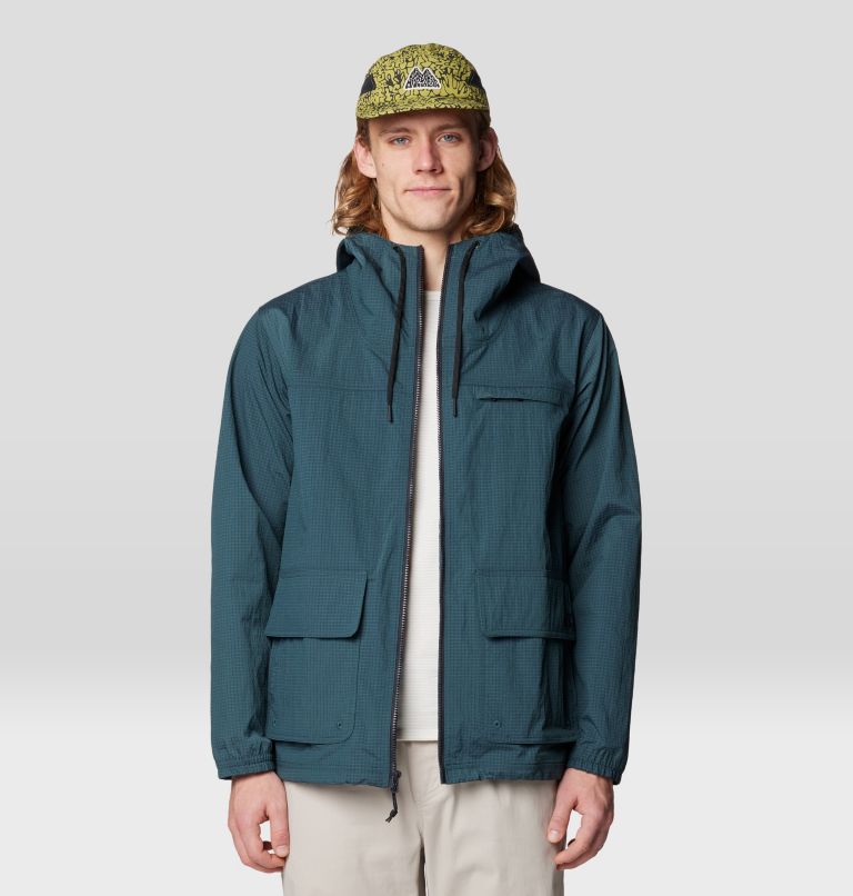Men's Stryder Full Zip, Color: Blue Pine Ripstop, image 9