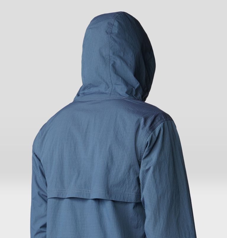Men's Stryder Full Zip, Color: Moon Blue Ripstop, image 5