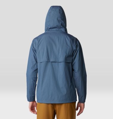 Men's Stryder Full Zip, Color: Moon Blue Ripstop, image 10