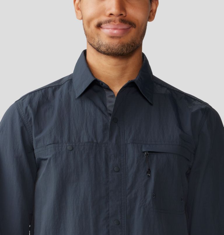Men's Stryder™ Long Sleeve Shirt | Mountain Hardwear Men's Stryder™ Long Sleeve Shirt | Mountain Hardwear