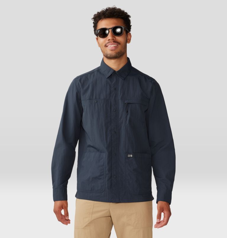 Men's Stryder™ Long Sleeve Shirt | Mountain Hardwear Men's Stryder™ Long Sleeve Shirt | Mountain Hardwear