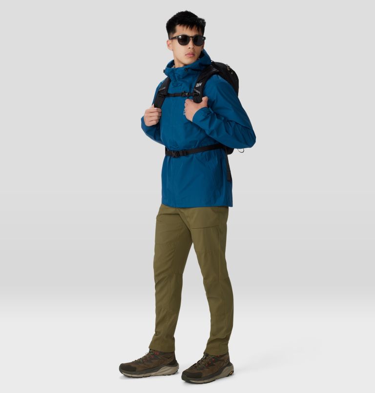 Men's Trail Sender Pant, Color: Combat Green, image 6