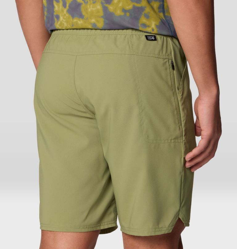 Men's Trail Sender Short, Color: Light Cactus, image 7