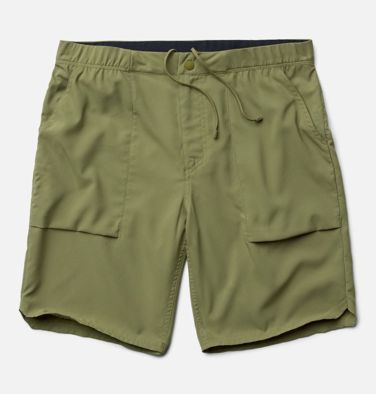 Men's Trail Sender Short, Color: Light Cactus, image 3