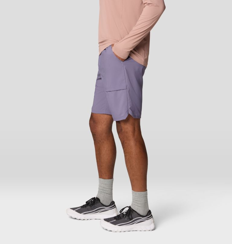 Men's Trail Sender Short, Color: Dusted Sky, image 5