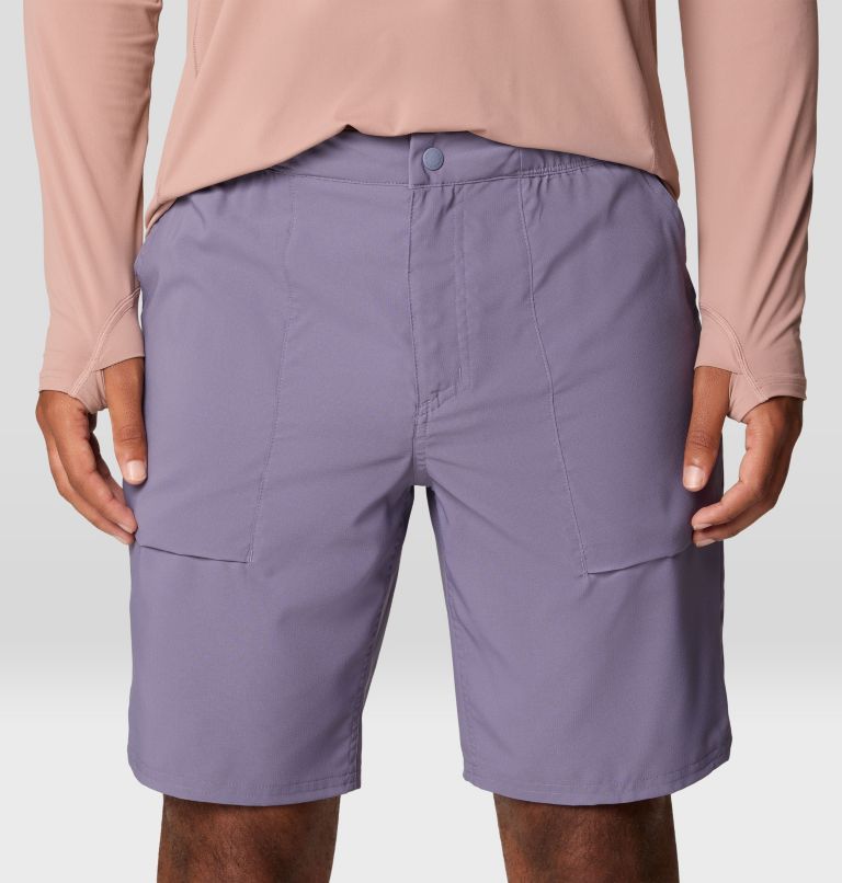 Men's Trail Sender Short, Color: Dusted Sky, image 6