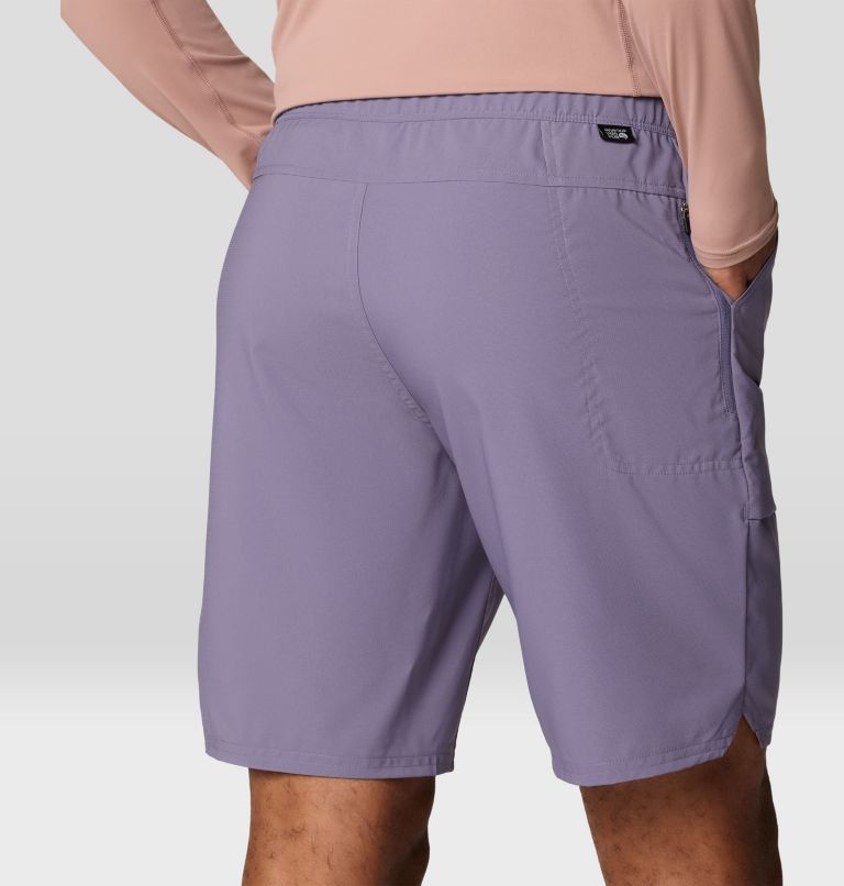Men's Trail Sender Short, Color: Dusted Sky, image 7