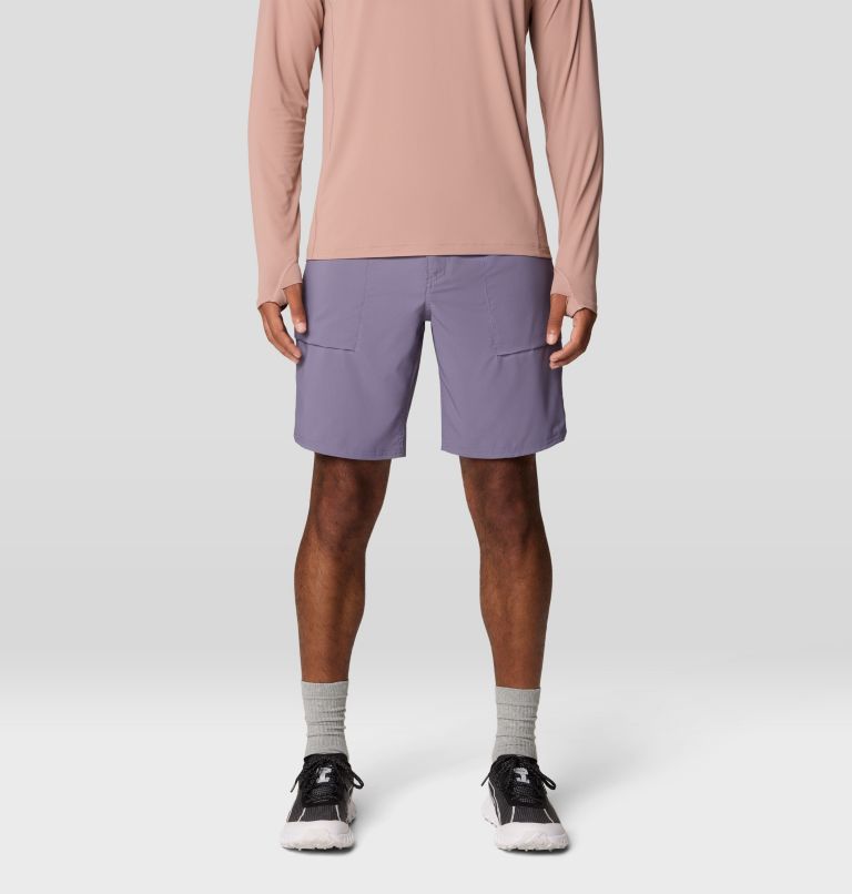Men's Trail Sender Short, Color: Dusted Sky, image 1