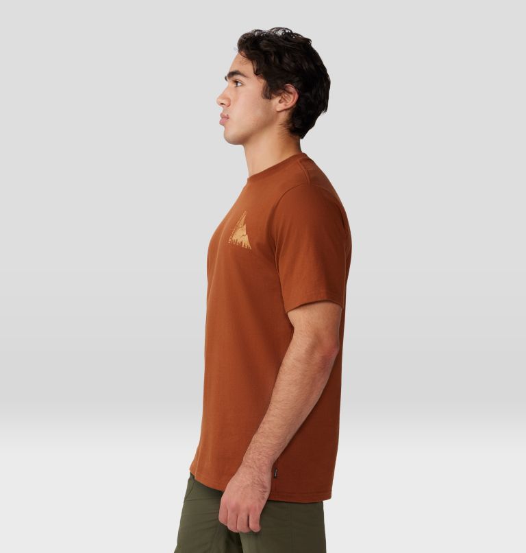 T-shirt à manches courtes Jagged Peak Homme, Color: Iron Oxide, image 3