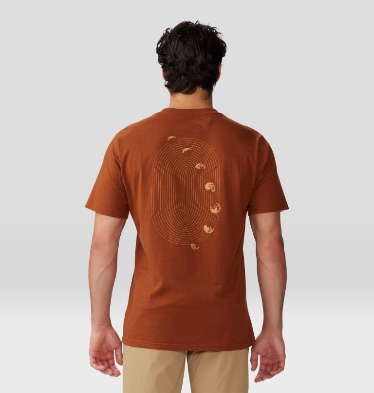 Men's Moon Phases Short Sleeve, Color: Iron Oxide, image 2