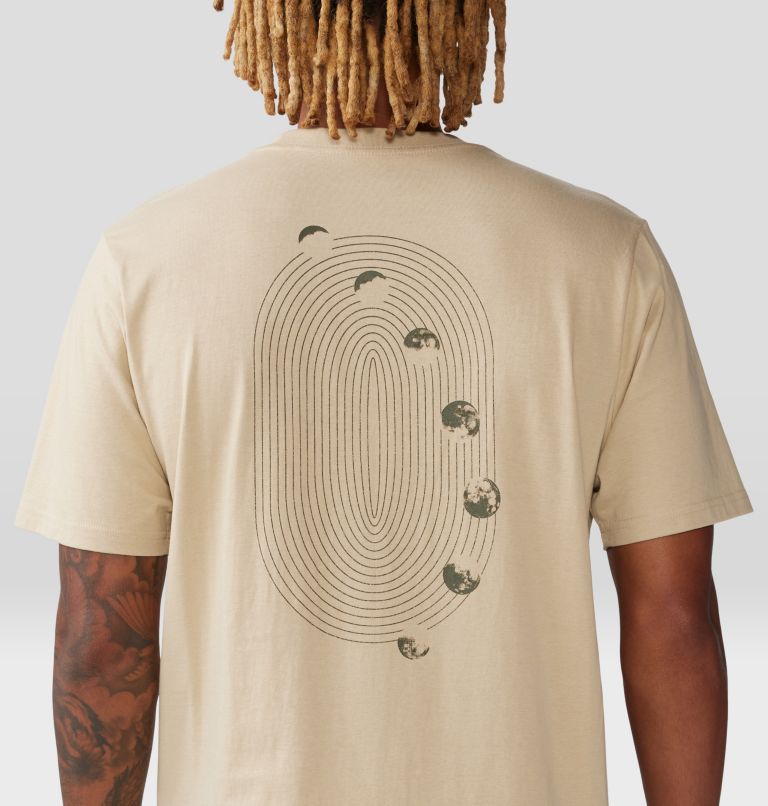 Thumbnail: T-shirt à manches courtes Moon Phases Homme, Color: Sonoran, image 5
