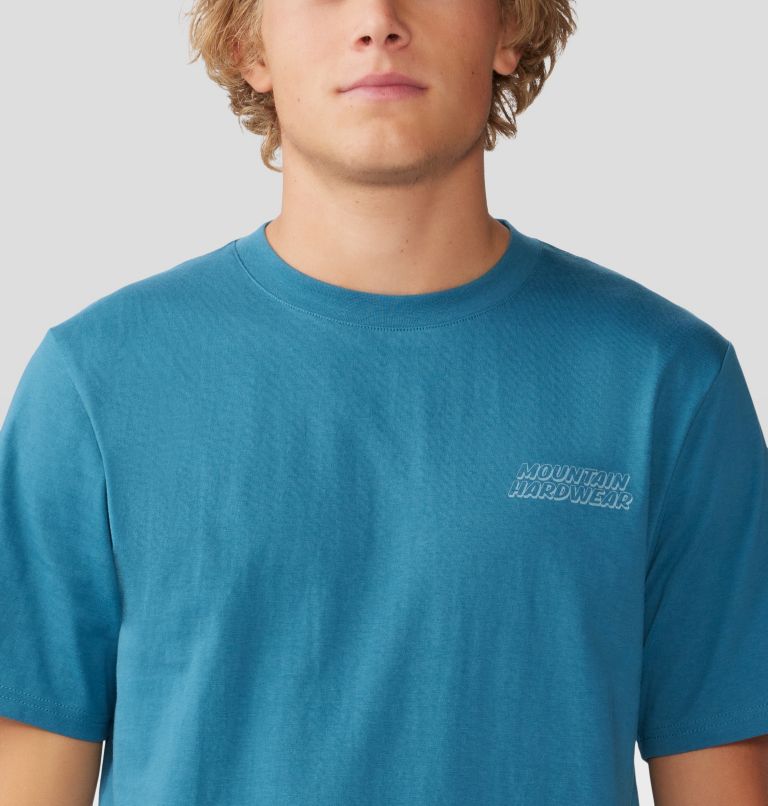 Men's Moon Phases Short Sleeve, Color: Baltic Blue, image 4