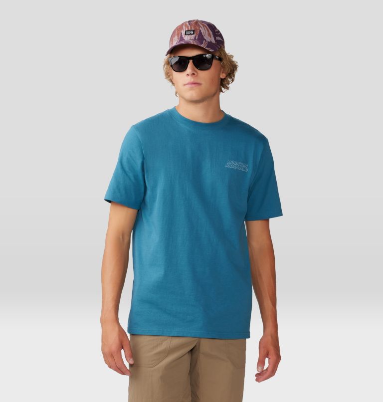 Men's Moon Phases Short Sleeve, Color: Baltic Blue, image 6