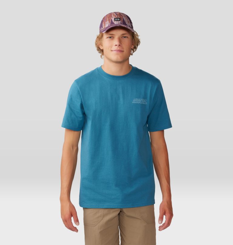 Men's Moon Phases Short Sleeve, Color: Baltic Blue, image 7