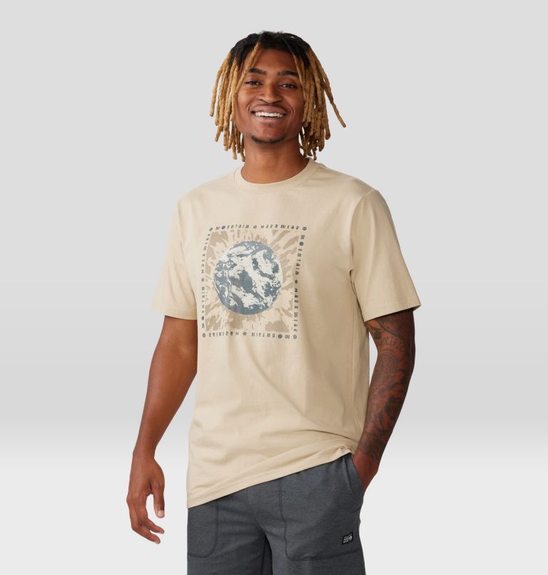 Men's Tie Dye Earth Short Sleeve, Color: Sonoran, image 5