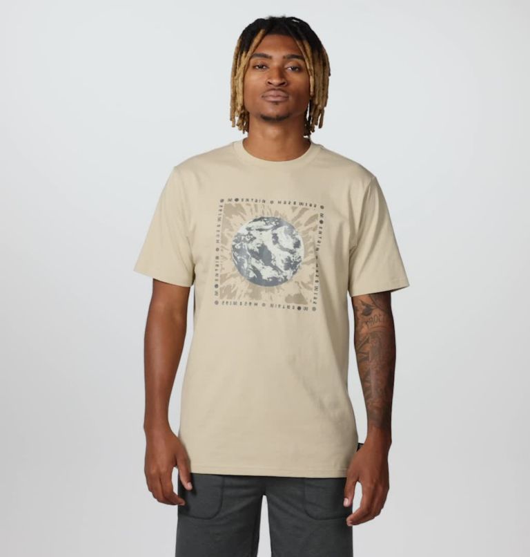 Men's Tie Dye Earth Short Sleeve, Color: Sonoran