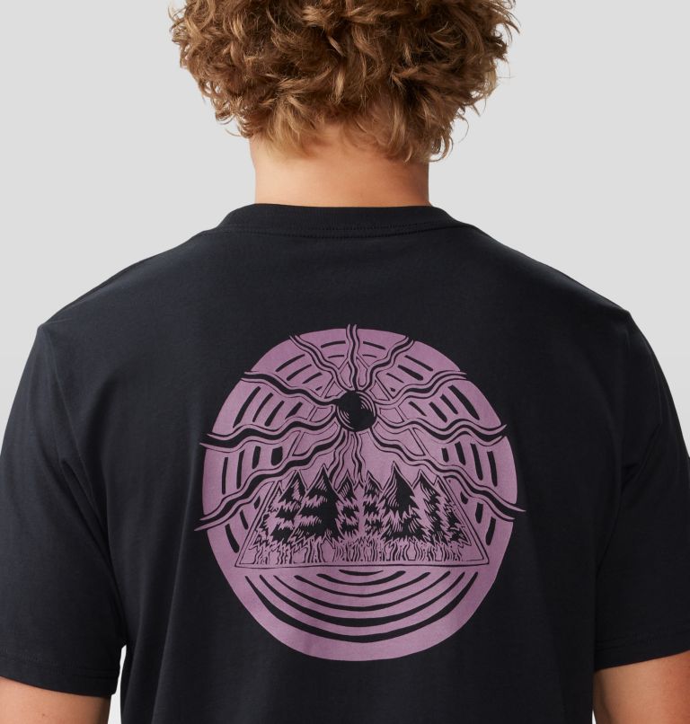 Men's Forest Trip Short Sleeve, Color: Black, image 5