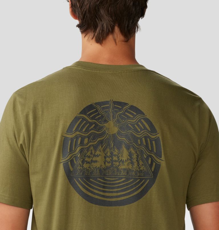Forest Trip Short Sleeve | 353 | M, Color: Combat Green, image 5