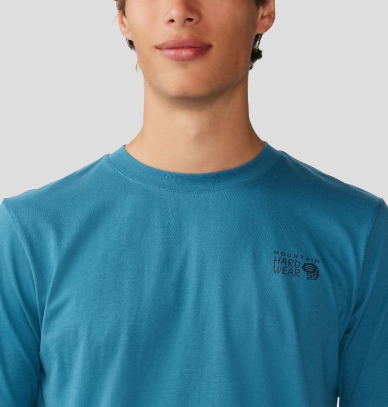 Men's Forest Trip Short Sleeve, Color: Baltic Blue, image 4