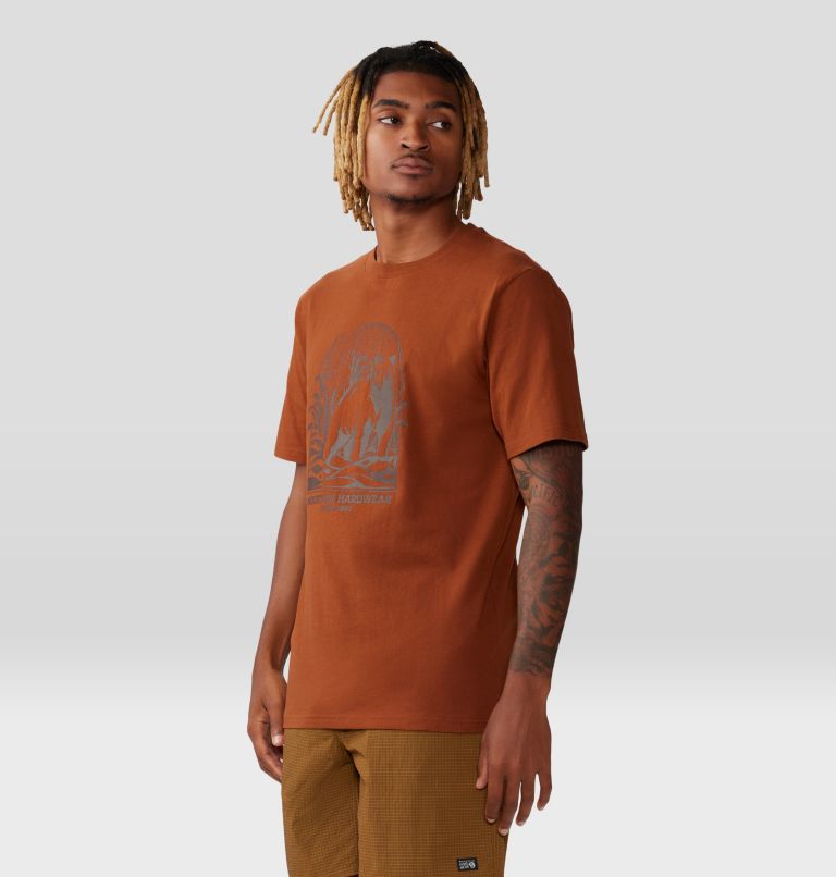 Men's Grizzly Bear Short Sleeve, Color: Iron Oxide, image 6