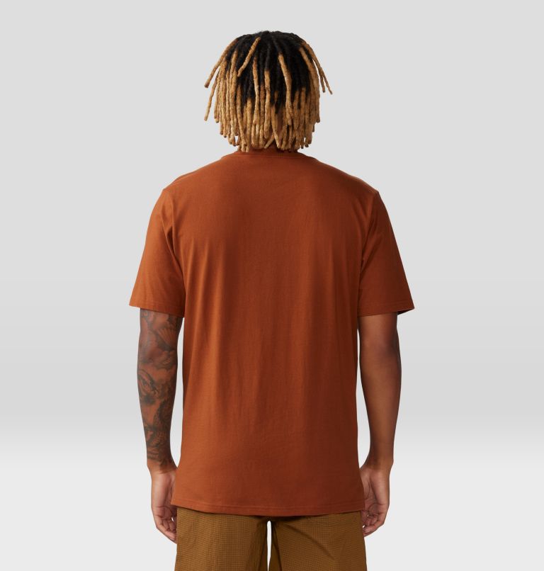 Men's Grizzly Bear Short Sleeve, Color: Iron Oxide, image 2