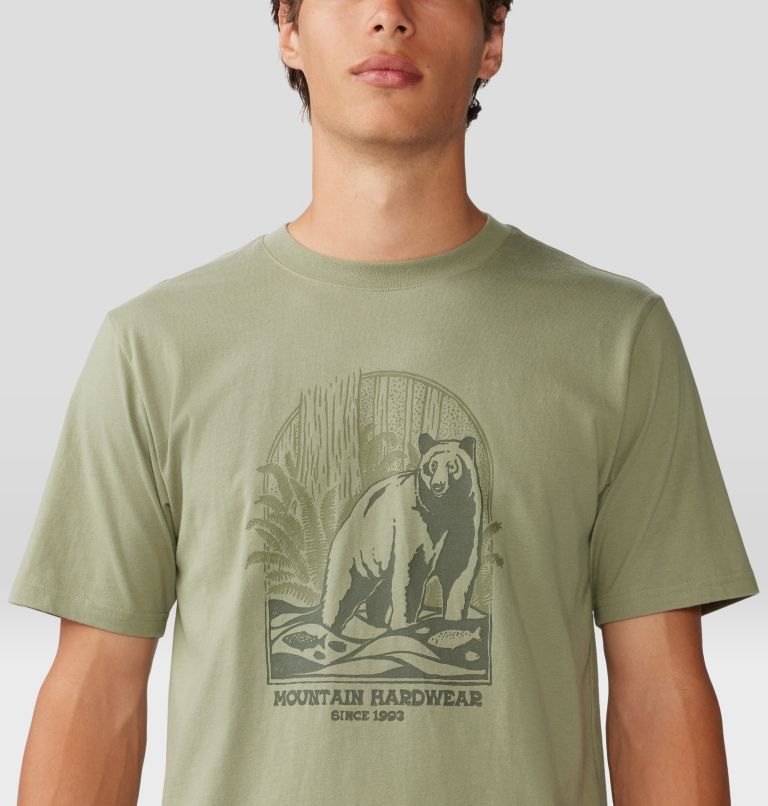 T-shirt à manches courtes Grizzly Bear Homme, Color: Mantis Green, image 4