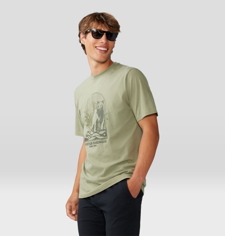 T-shirt à manches courtes Grizzly Bear Homme, Color: Mantis Green, image 5
