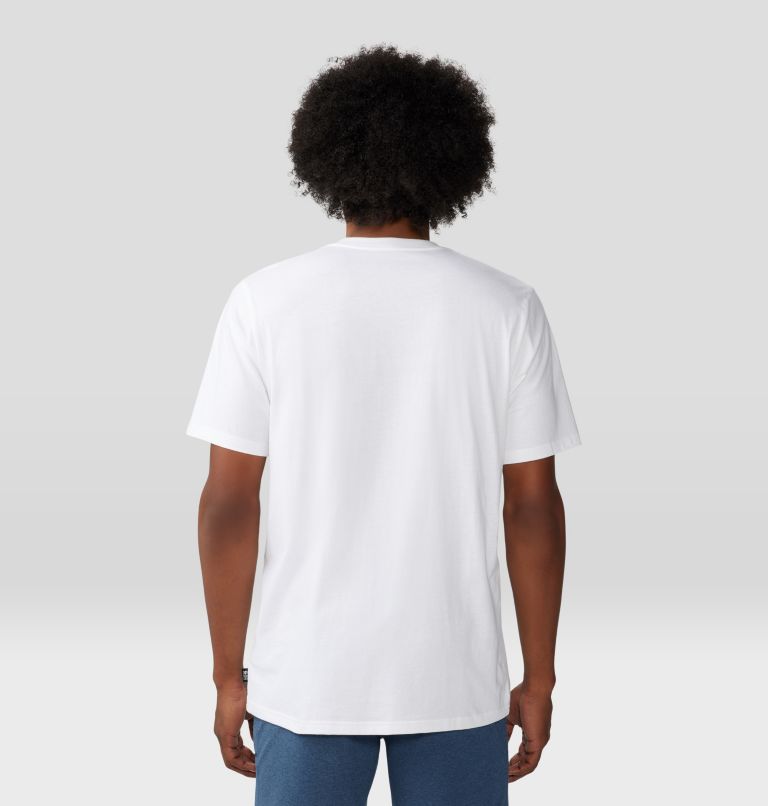 Thumbnail: T-shirt à manches courtes Desert Check Homme, Color: White, image 2