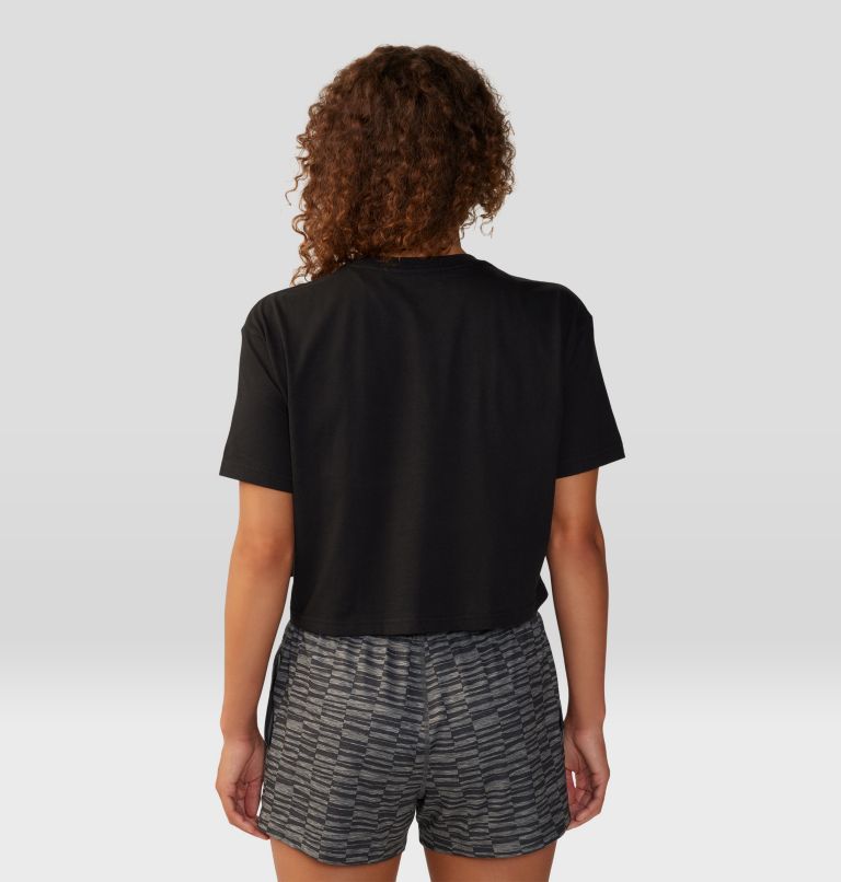 Women's By Marina Inoue Boxy Crop Short Sleeve, Color: Black, image 2