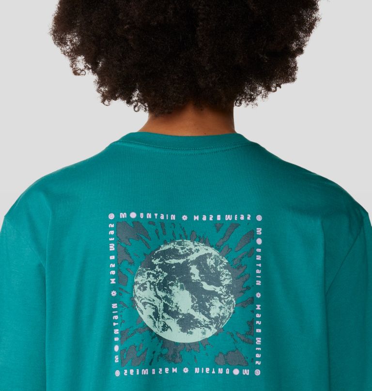 Tie Dye Earth Boxy Short Sleeve | 340 | L, Color: Wintermint, image 5