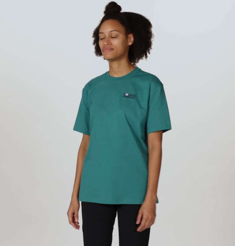 Tie Dye Earth Boxy Short Sleeve | 340 | L, Color: Wintermint