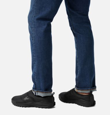 Men's ONA RMX Puffy Slip-On Mule, Color: Black, White