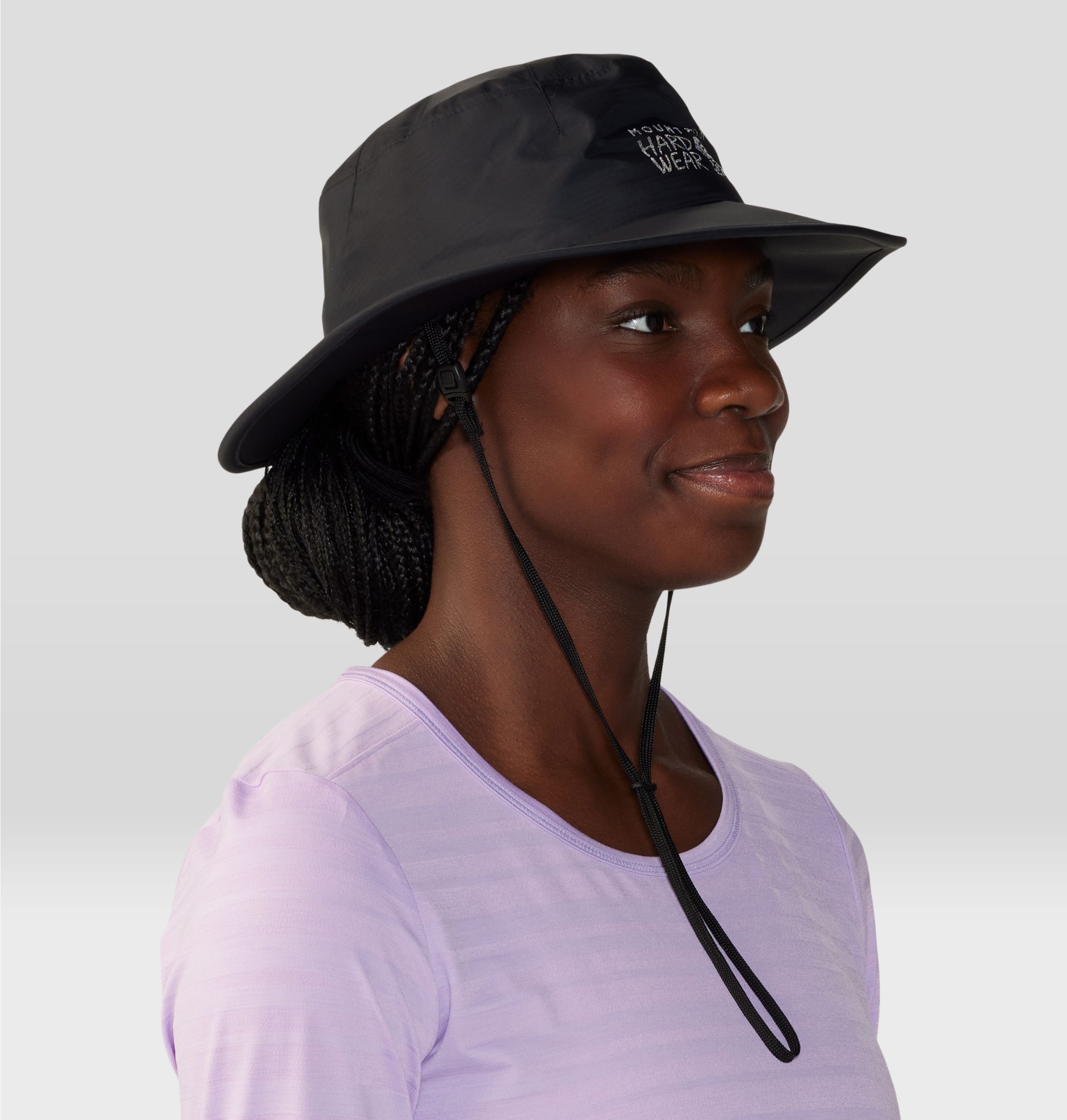 MOUNTAIN HARDWEAR｜ (Threshold Rain Hat (2123661-010)) Threshold™ Rain Hat | Mountain Hardwear