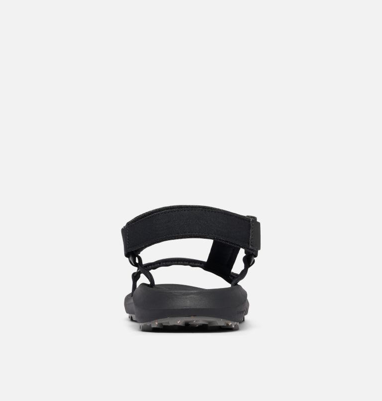 Men's Globetrot Sandal, Color: Black, White, image 2