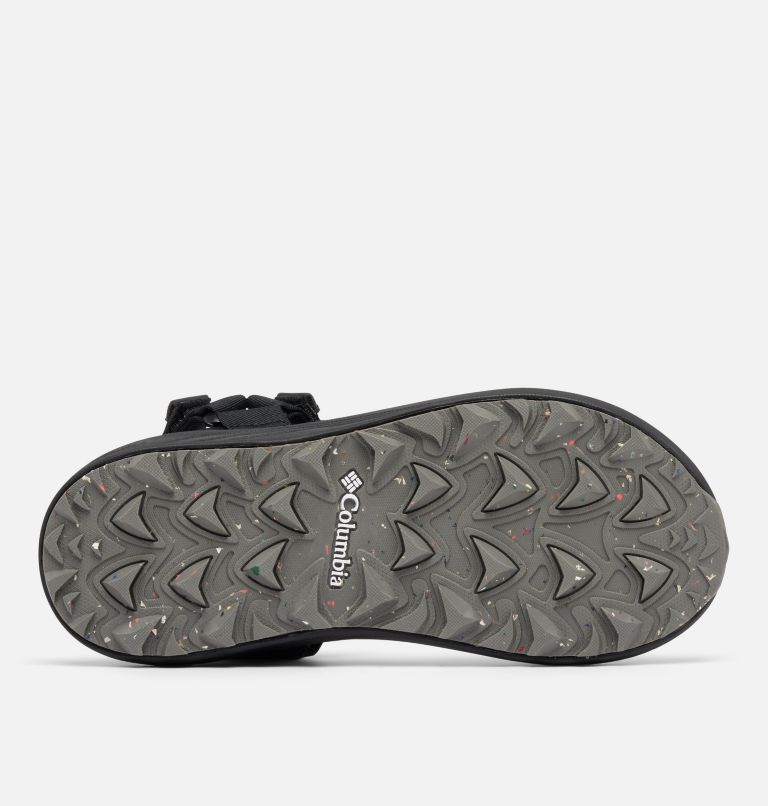 Men's Globetrot Sandal, Color: Black, White, image 5