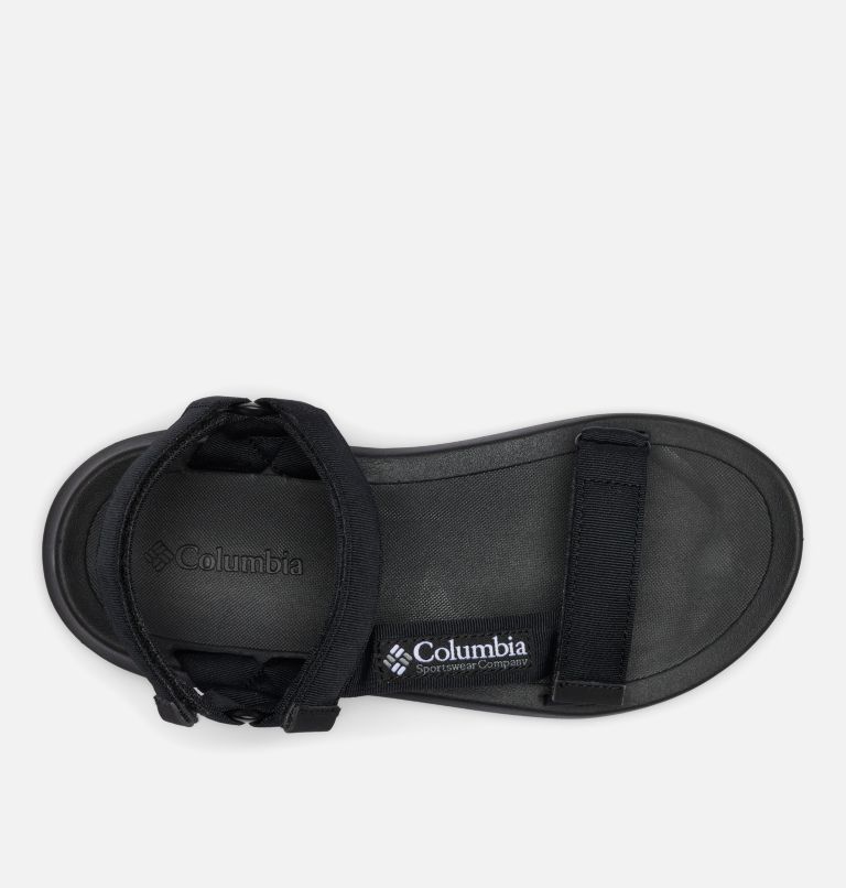 Men's Globetrot Sandal, Color: Black, White, image 4