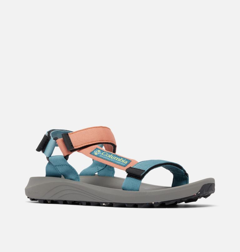 Men's Globetrot Sandal, Color: Cloudburst, Napa Green, image 3