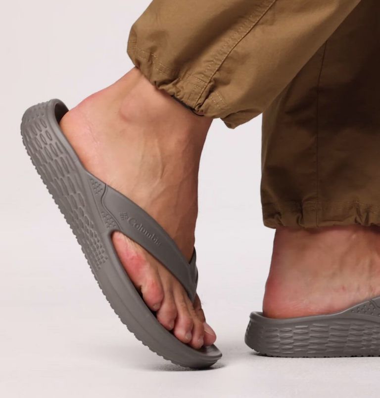 Men's Ramble Flip Flop, Color: Quarry, Quarry